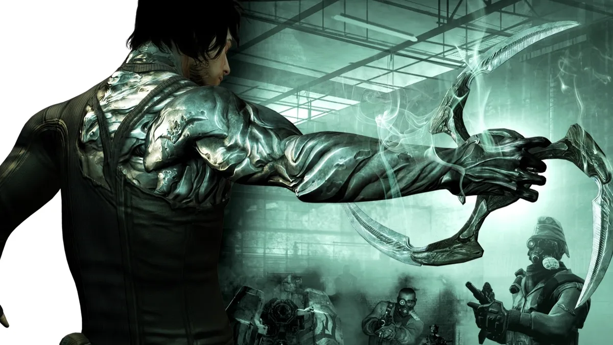 《暗区》（Dark Sector），《战甲》（Warframe）的“原始版本”，目前可以在Steam上免费下载。